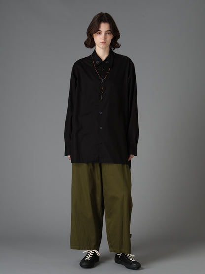 100/2 COTTON BROAD COLLAR BUTTON REGULAR SHIRT