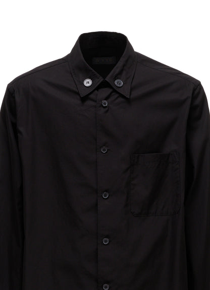 100/2 COTTON BROAD COLLAR BUTTON REGULAR SHIRT