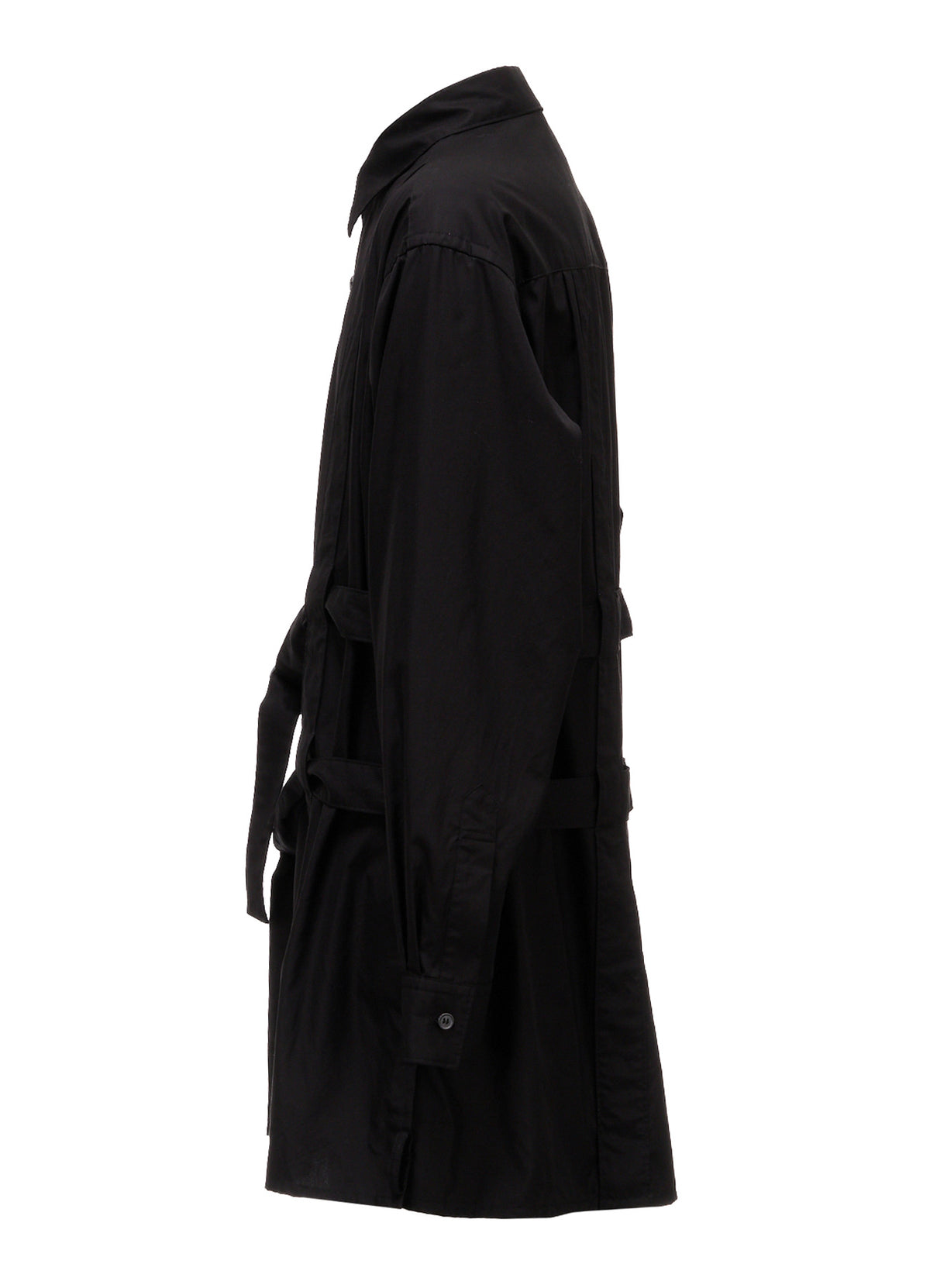 100/2 COTTON BROAD BELT DETAIL BIG SHIRT