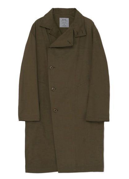 20/COTTON TWILL LONG COAT