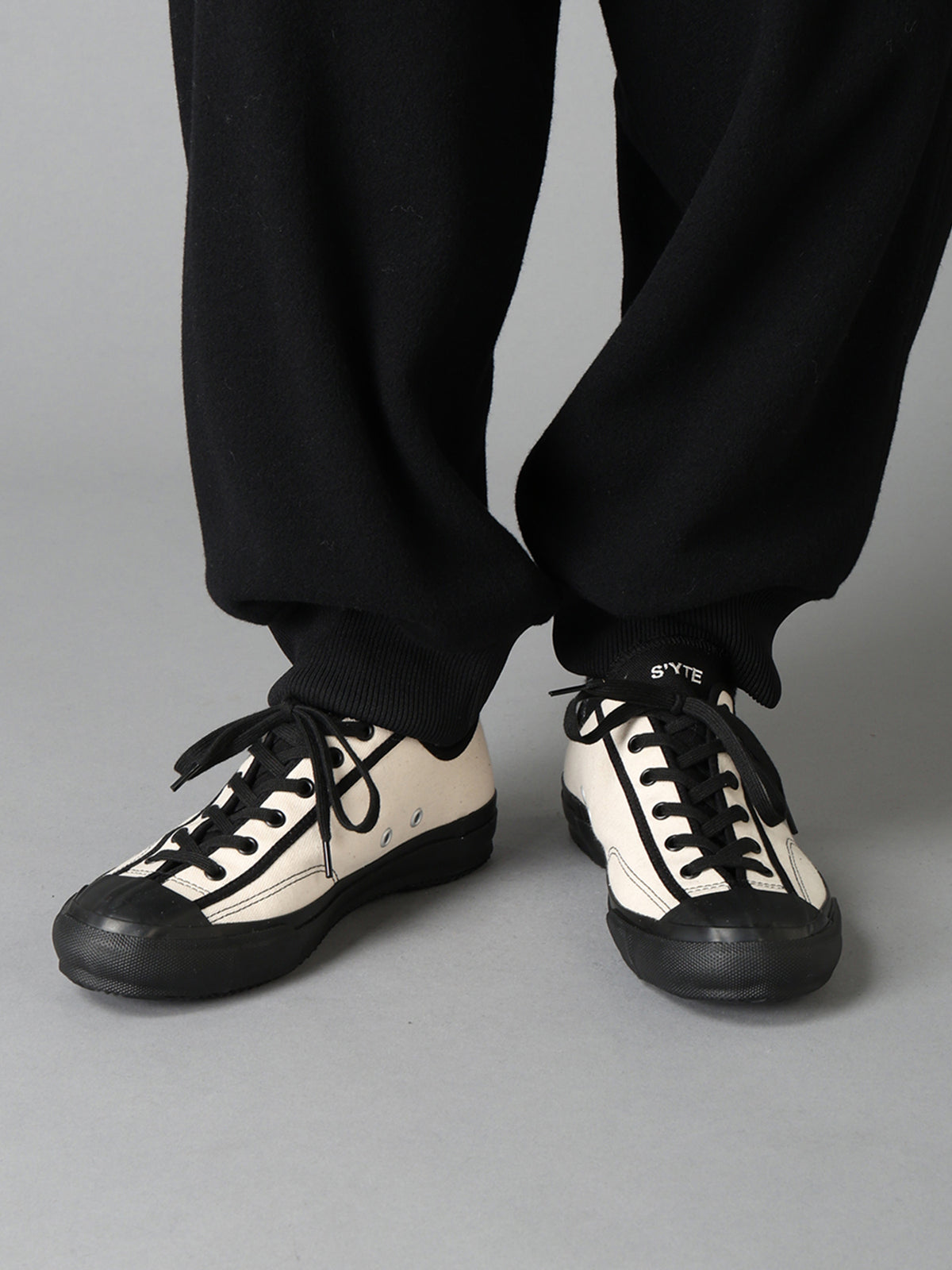 S'YTE LOGO COTTON CANVAS SNEAKERS - ORIGIN