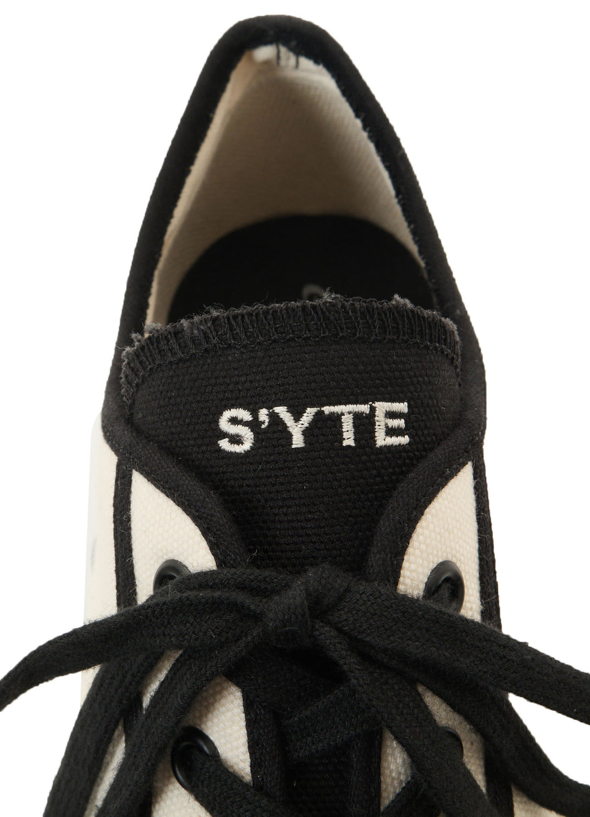 S'YTE LOGO COTTON CANVAS SNEAKERS - ORIGIN