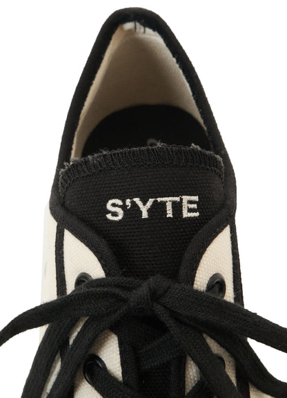 S'YTE LOGO COTTON CANVAS SNEAKERS - ORIGIN