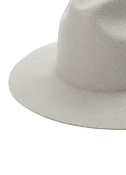 WOOL FELT LONG BRIM SOFT HAT