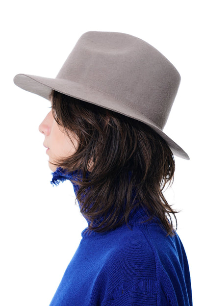 WOOL FELT LONG BRIM SOFT HAT