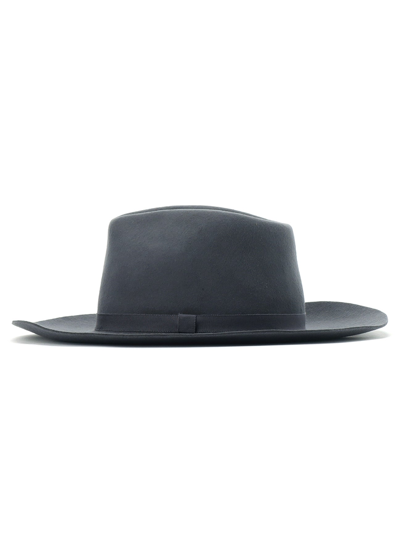 WOOL FELT RIBBON TAPE WIDE BRIM HAT