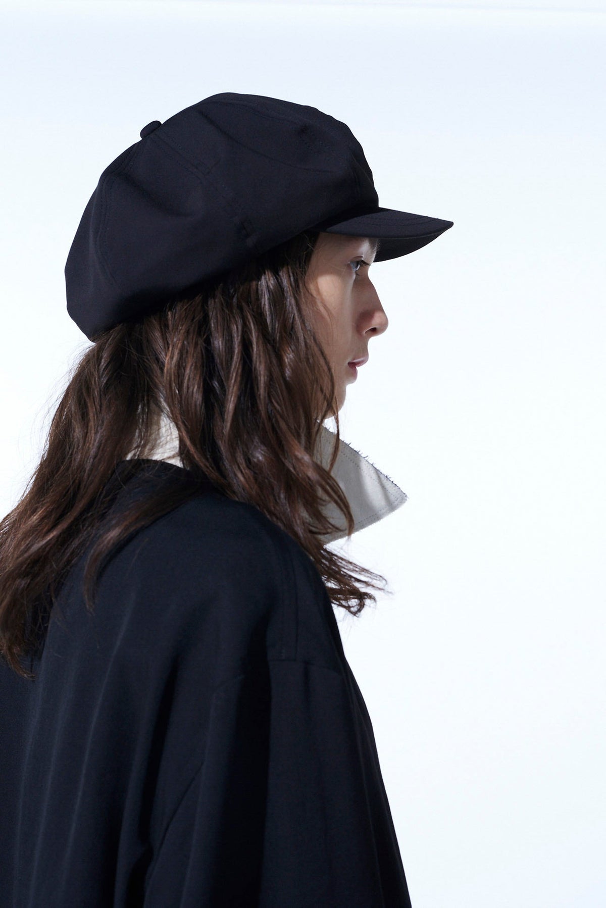 WASHER WOOL GABARDINE CASQUETTE
