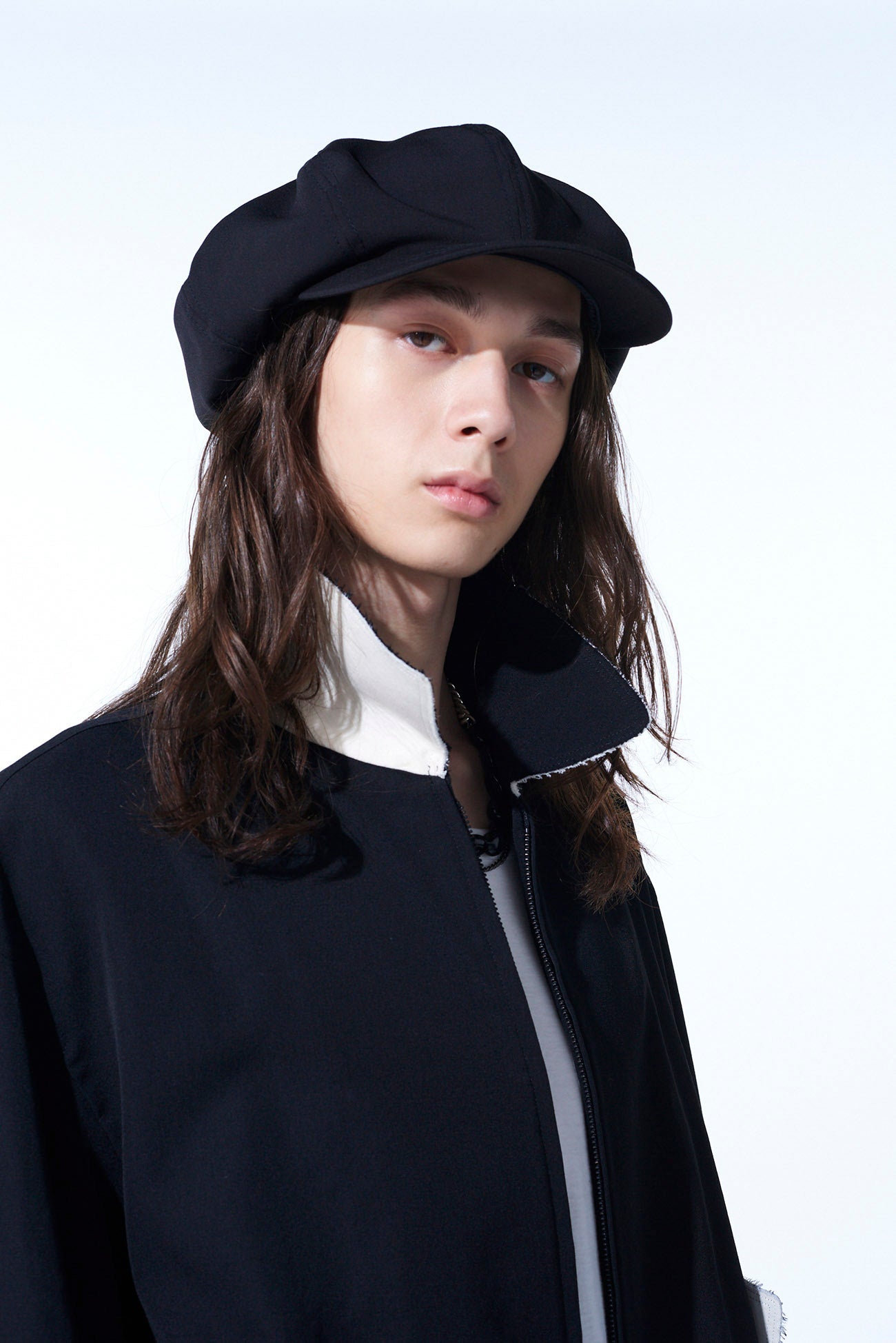 WASHER WOOL GABARDINE CASQUETTE – THE SHOP YOHJI YAMAMOTO