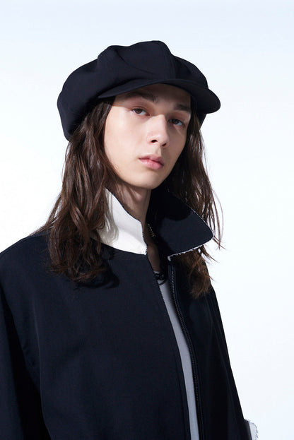 WASHER WOOL GABARDINE CASQUETTE
