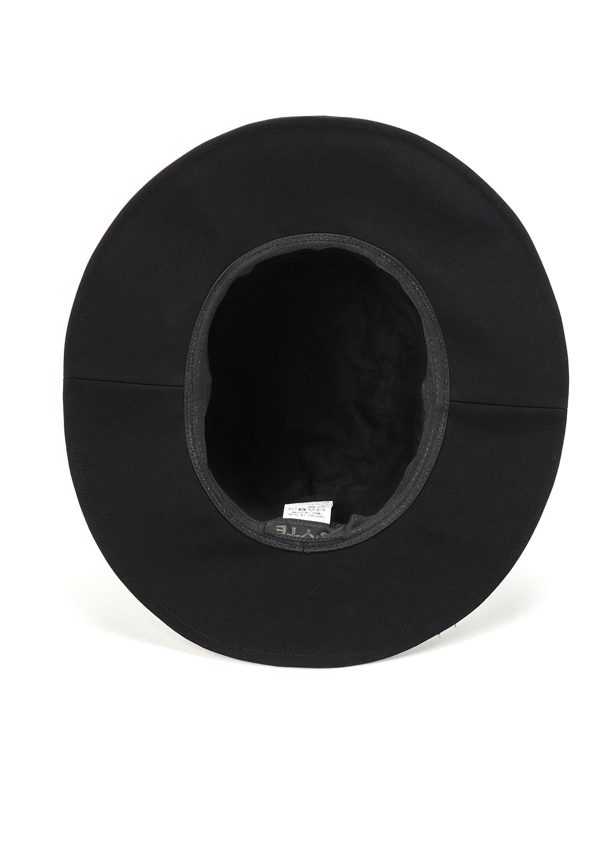 CREPE de CHINE WIDE BRIM HAT