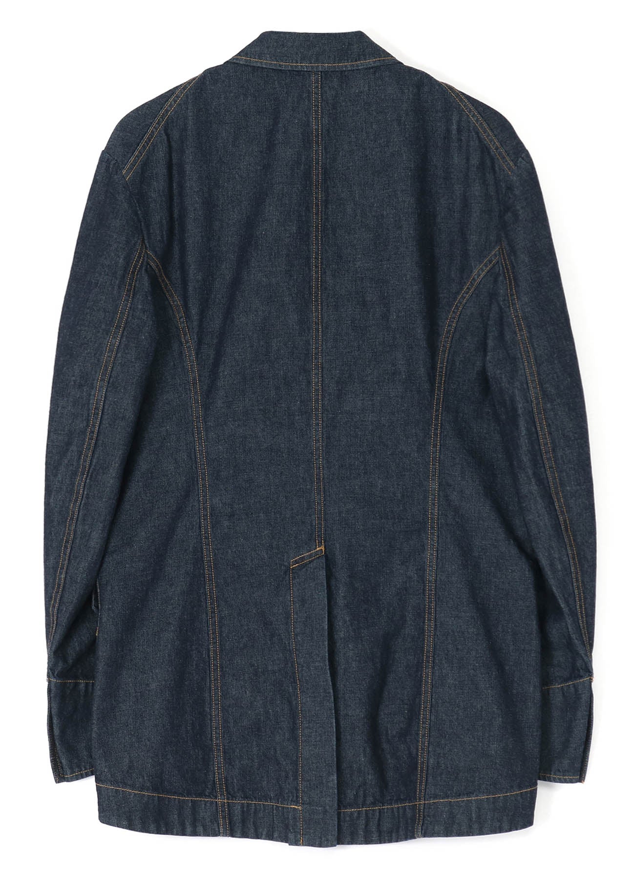 10OZ DENIM PEAKED JACKET – THE SHOP YOHJI YAMAMOTO