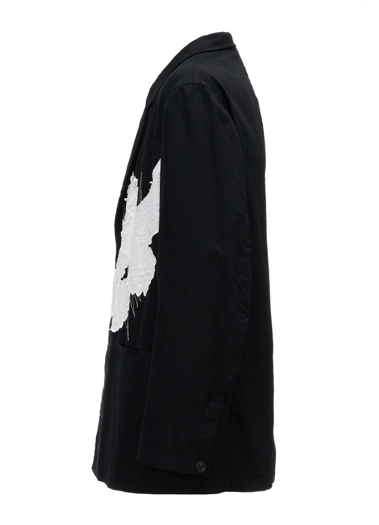 20/COTTON TWILL CROW PATCH JACKET