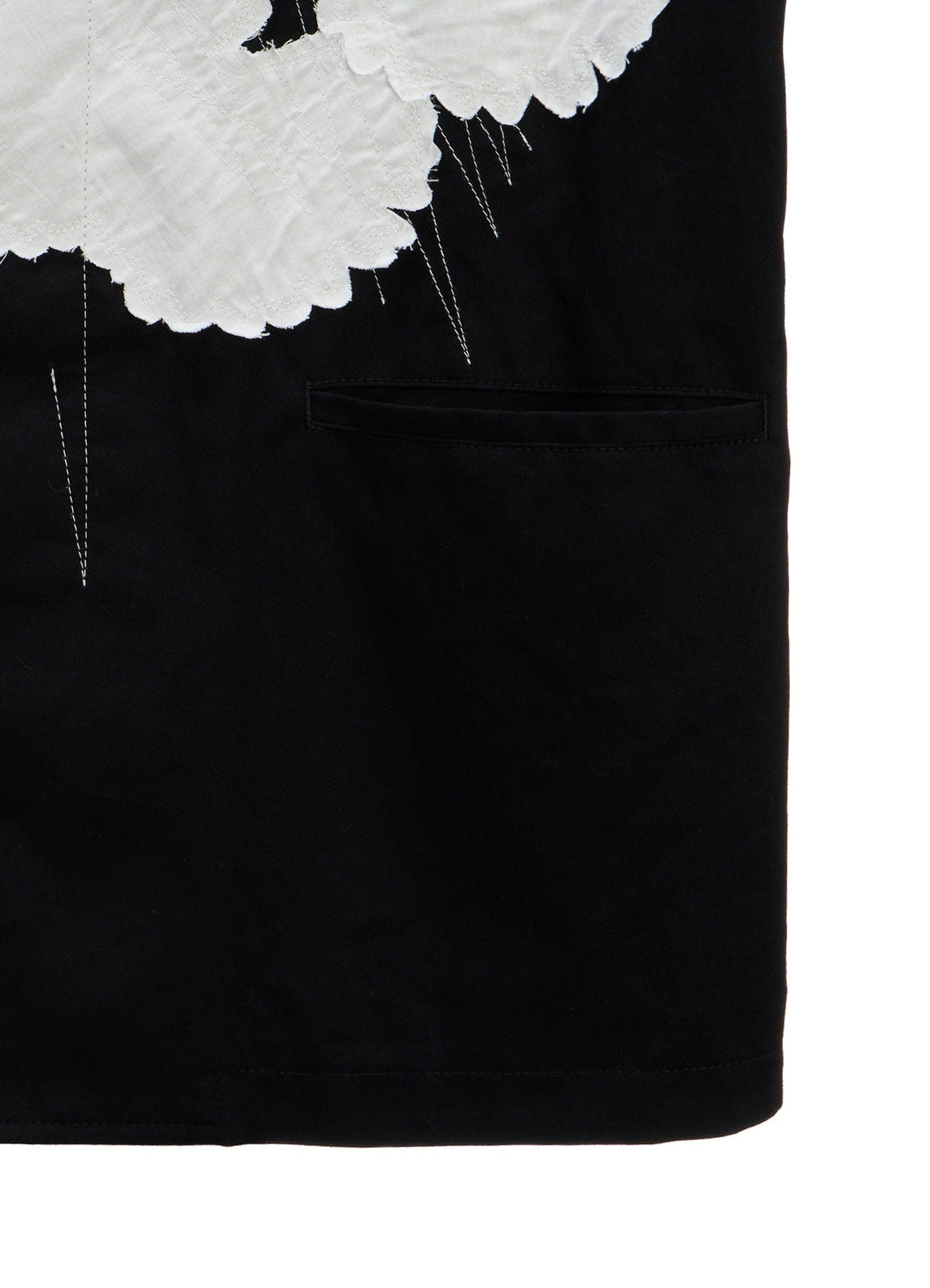 20/COTTON TWILL CROW PATCH JACKET
