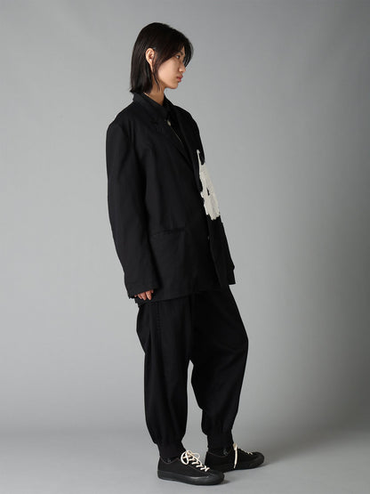 20/COTTON TWILL CROW PATCH JACKET