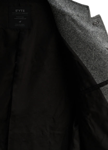 ECO WOOL EMBROIDERIED PATCH JACKET