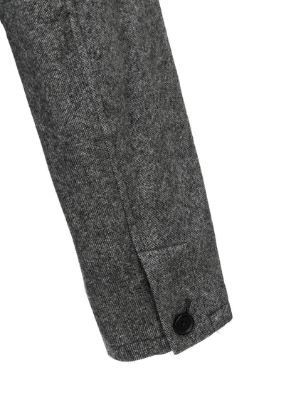 ECO WOOL EMBROIDERIED PATCH JACKET
