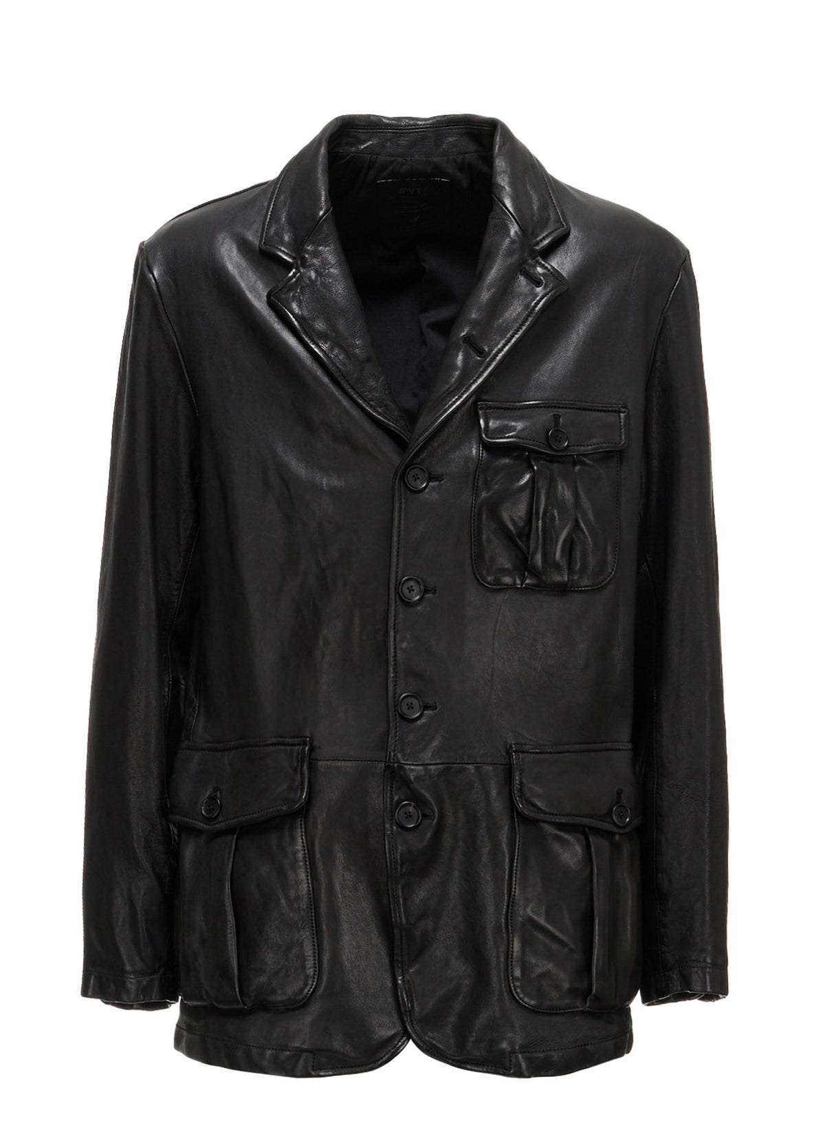 WASHED SHEEP LEATHER 3 POCKETS JACKET