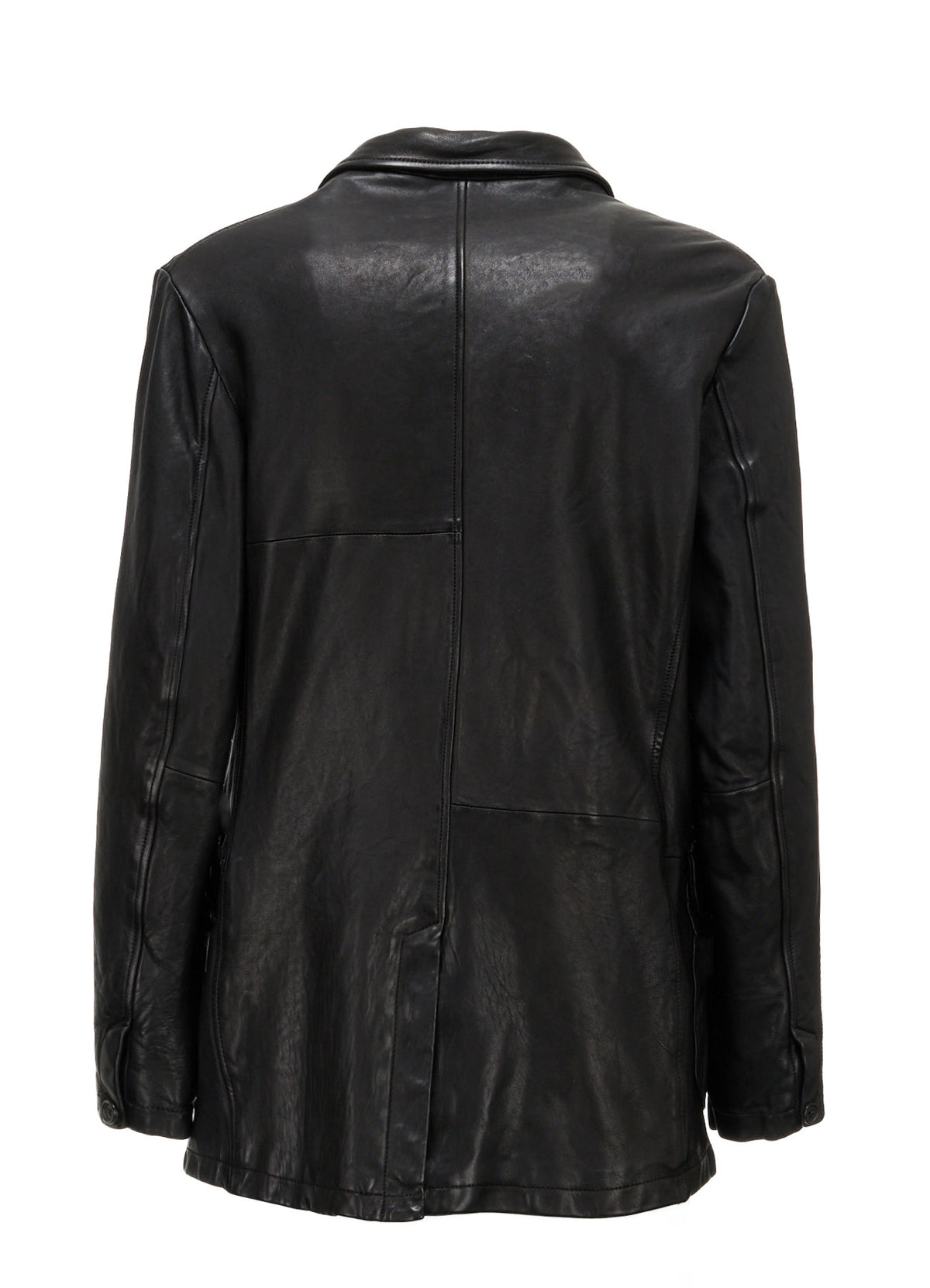 WASHED SHEEP LEATHER 3 POCKETS JACKET