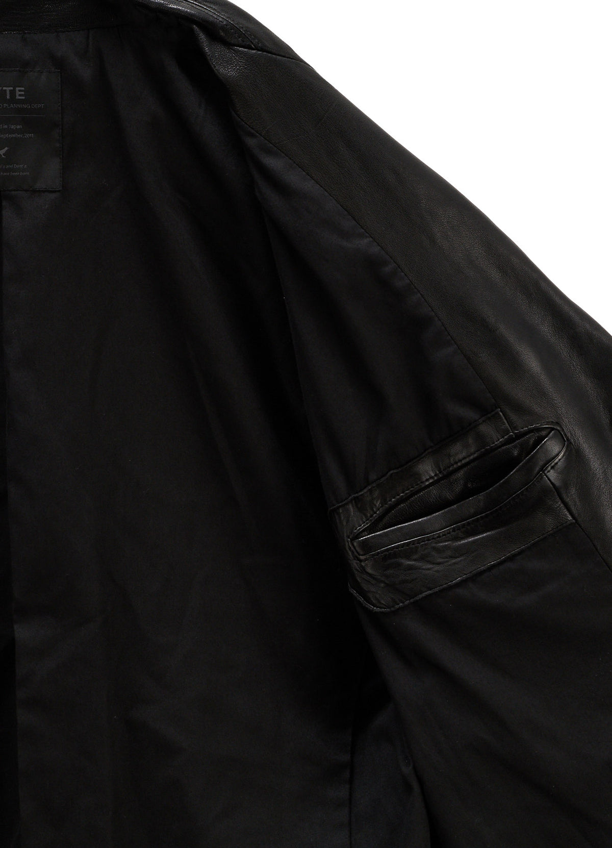 WASHED SHEEP LEATHER 3 POCKETS JACKET