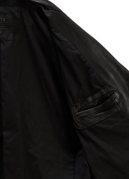 WASHED SHEEP LEATHER 3 POCKETS JACKET