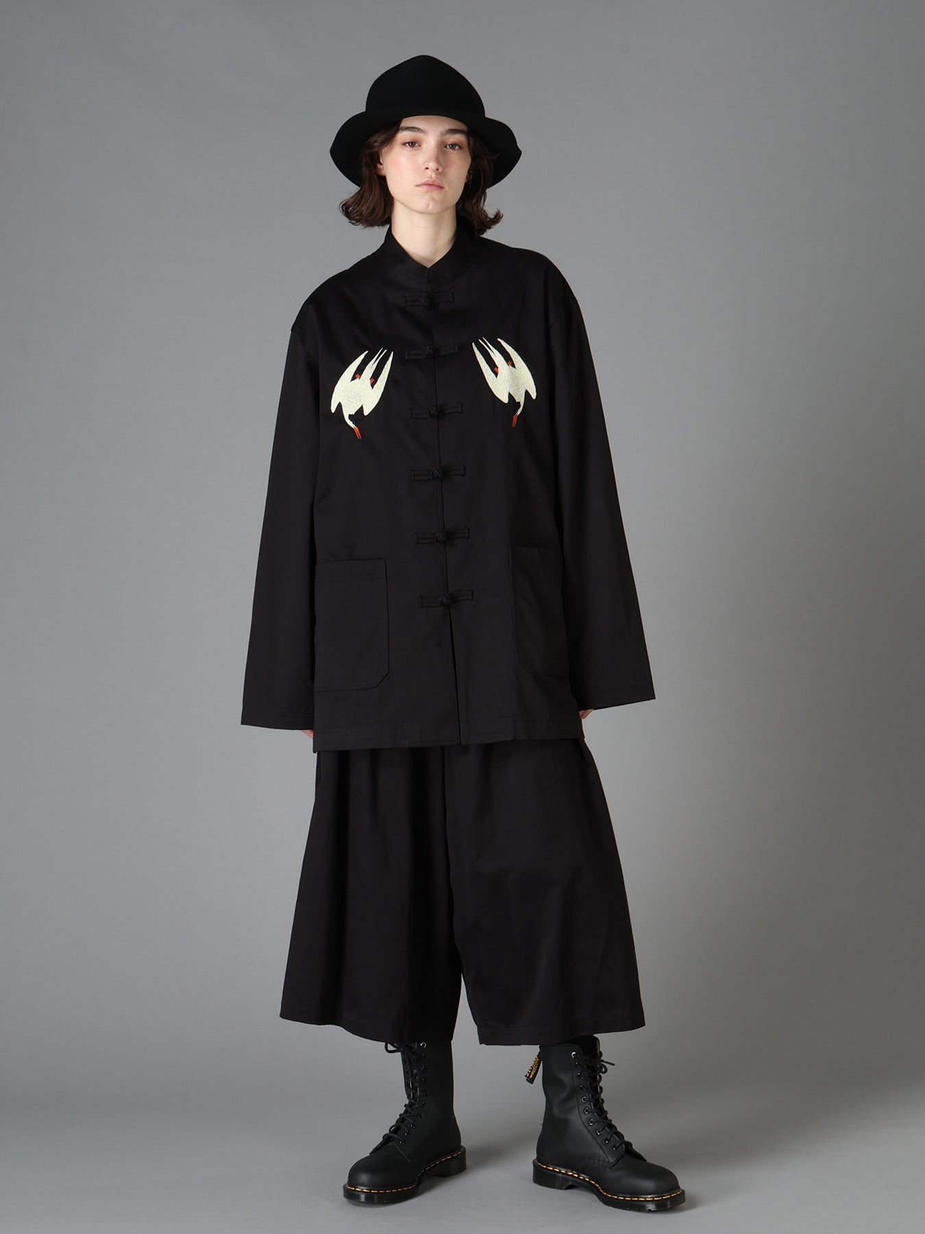 WEPON CLOTH TUFTED PUFFIN EMBROIDERY CHINA JACKET – THE SHOP YOHJI