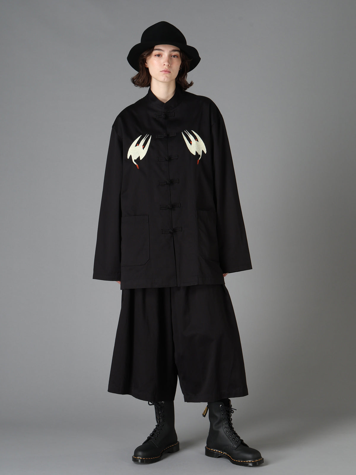 WEPON CLOTH TUFTED PUFFIN EMBROIDERY CHINA JACKET