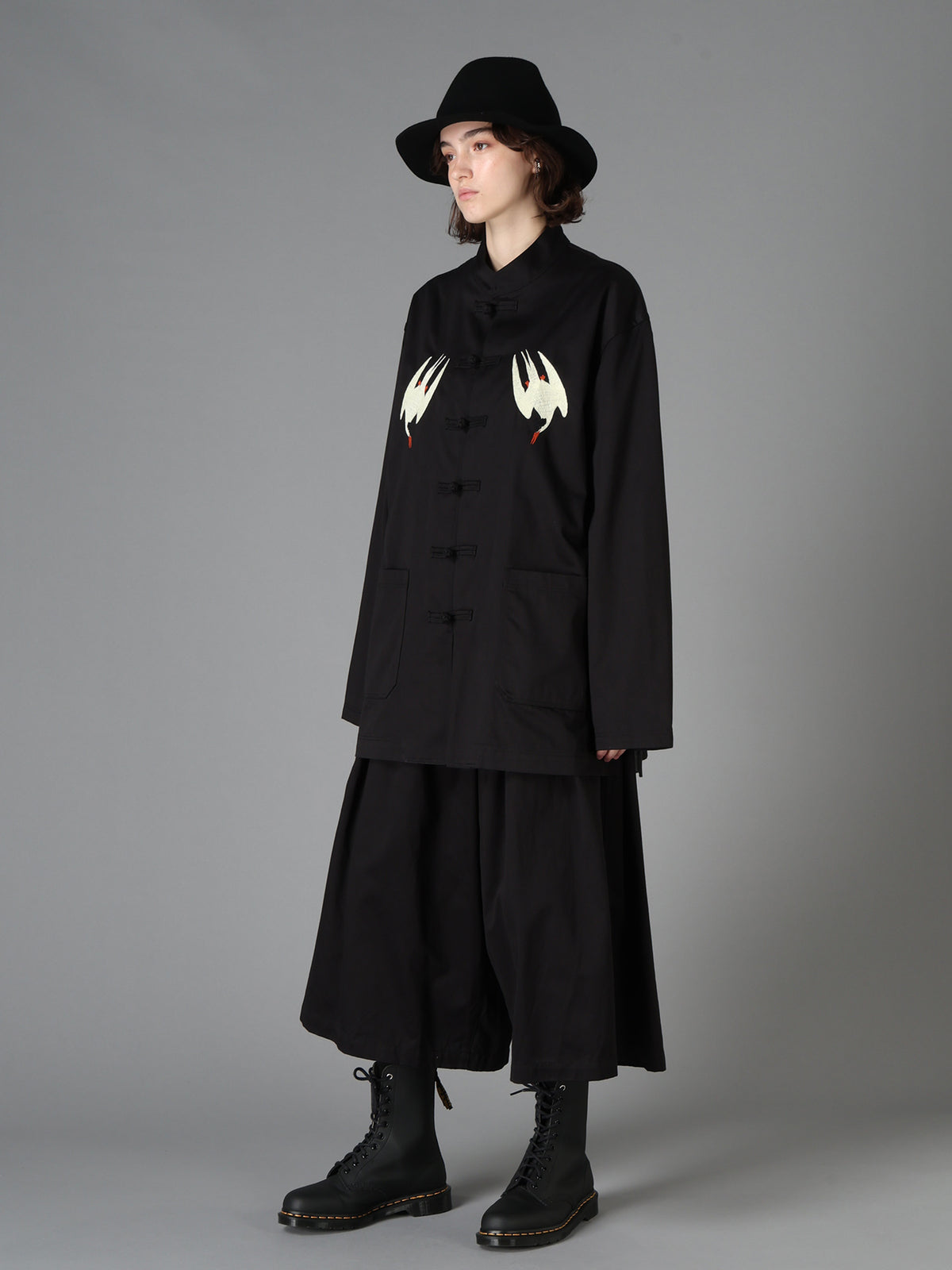WEPON CLOTH TUFTED PUFFIN EMBROIDERY CHINA JACKET