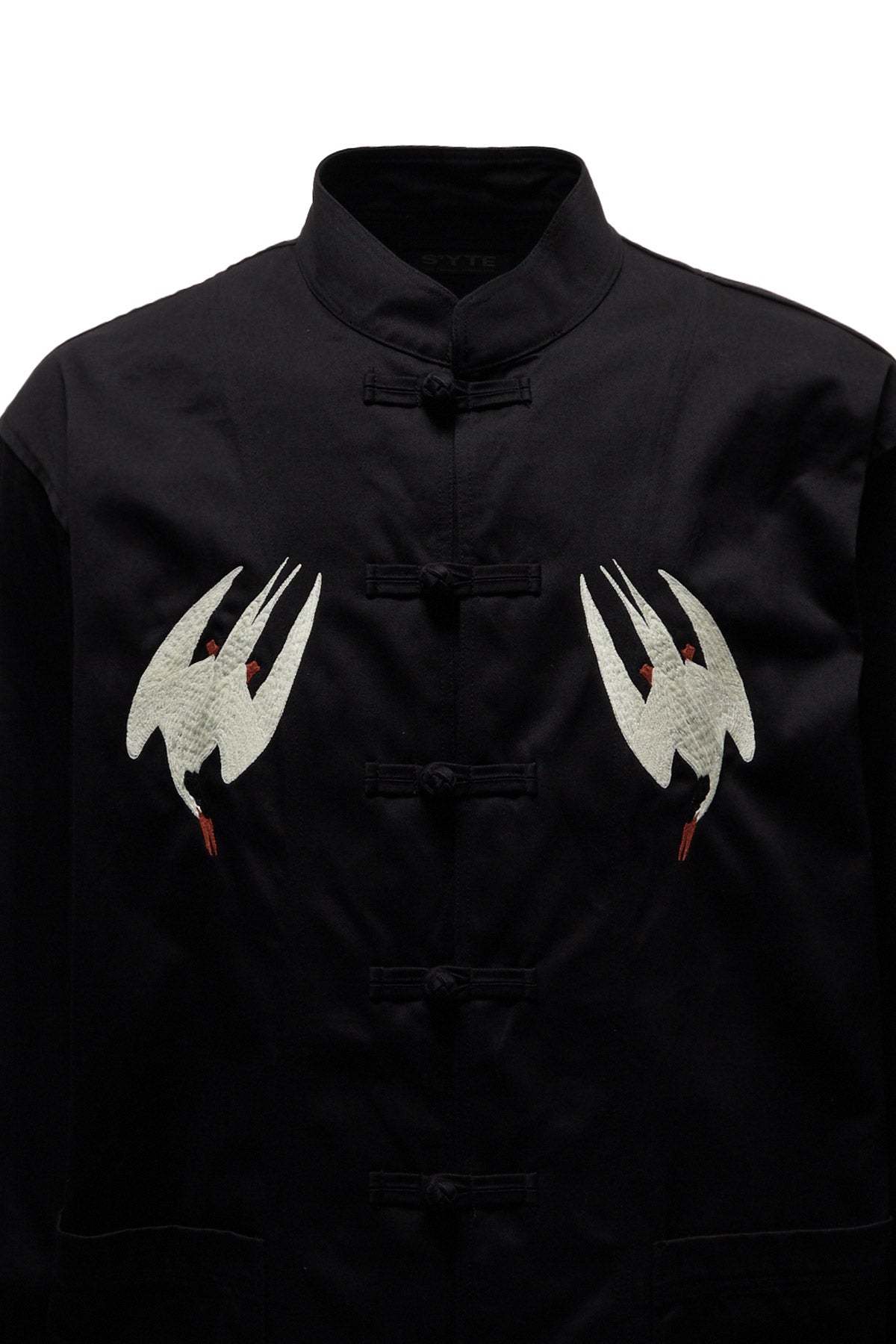 WEPON CLOTH TUFTED PUFFIN EMBROIDERY CHINA JACKET