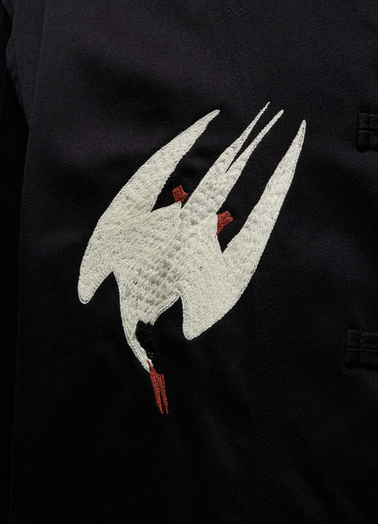 WEPON CLOTH TUFTED PUFFIN EMBROIDERY CHINA JACKET