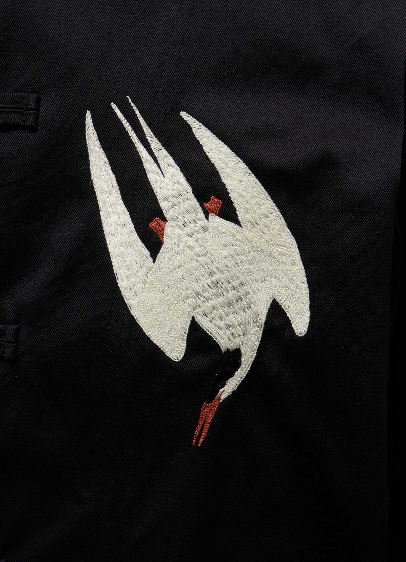 WEPON CLOTH TUFTED PUFFIN EMBROIDERY CHINA JACKET