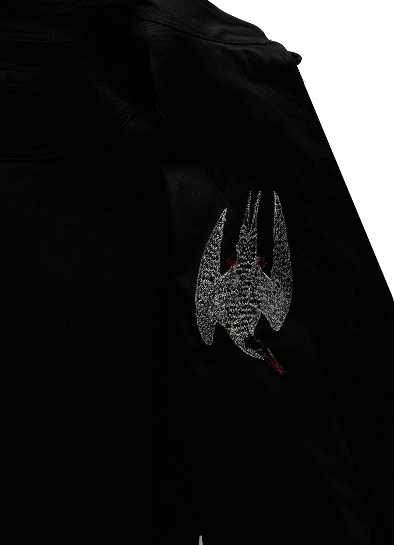 WEPON CLOTH TUFTED PUFFIN EMBROIDERY CHINA JACKET