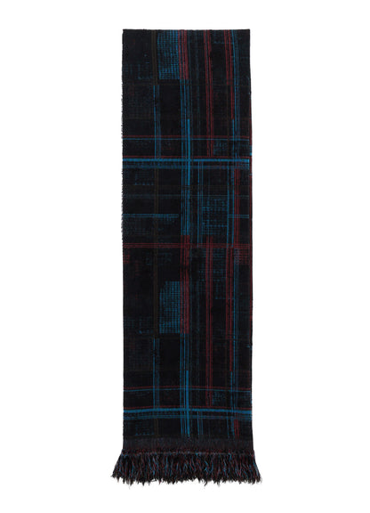 CHECK JACQUARD STOLE
