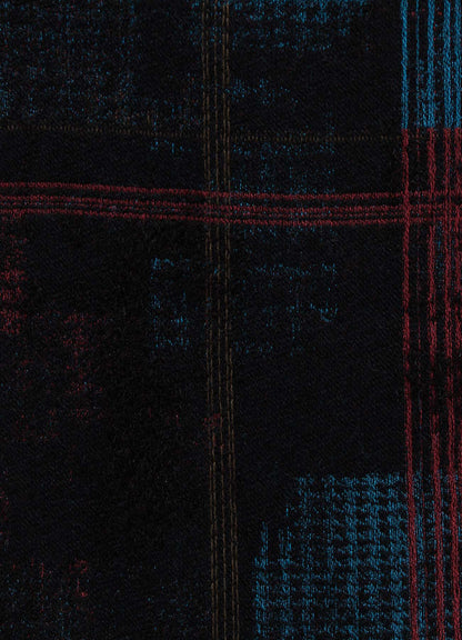 CHECK JACQUARD STOLE