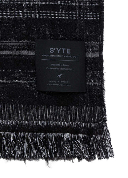 CHECK JACQUARD STOLE