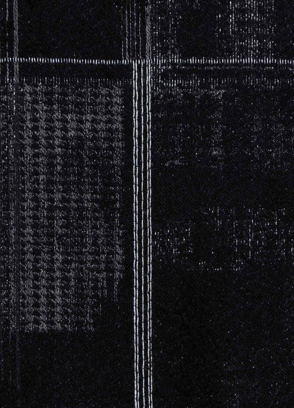 CHECK JACQUARD STOLE