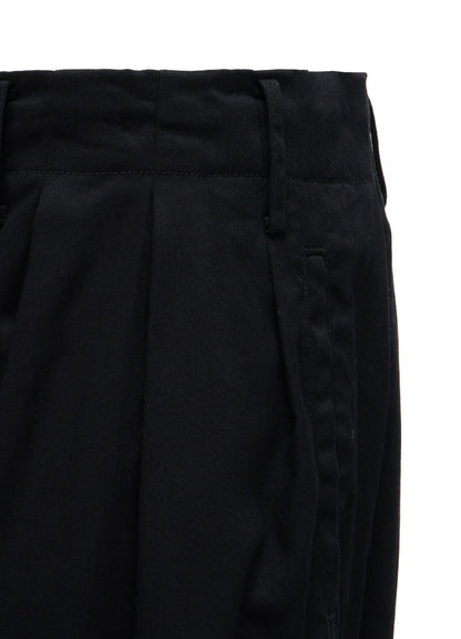 20/COTTON TWILL CROW PATCH BALLOON PANTS