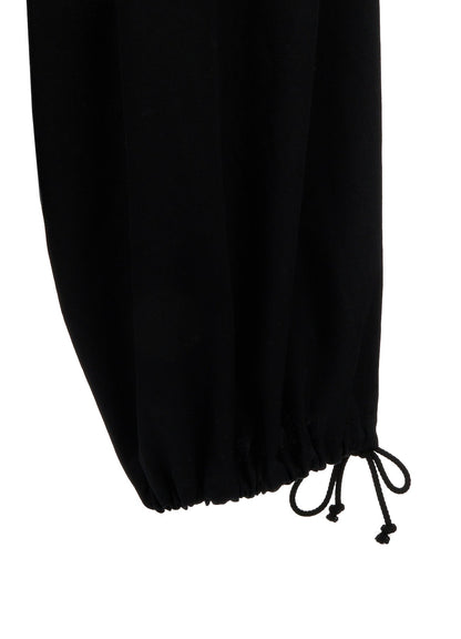20/COTTON TWILL CROW PATCH BALLOON PANTS