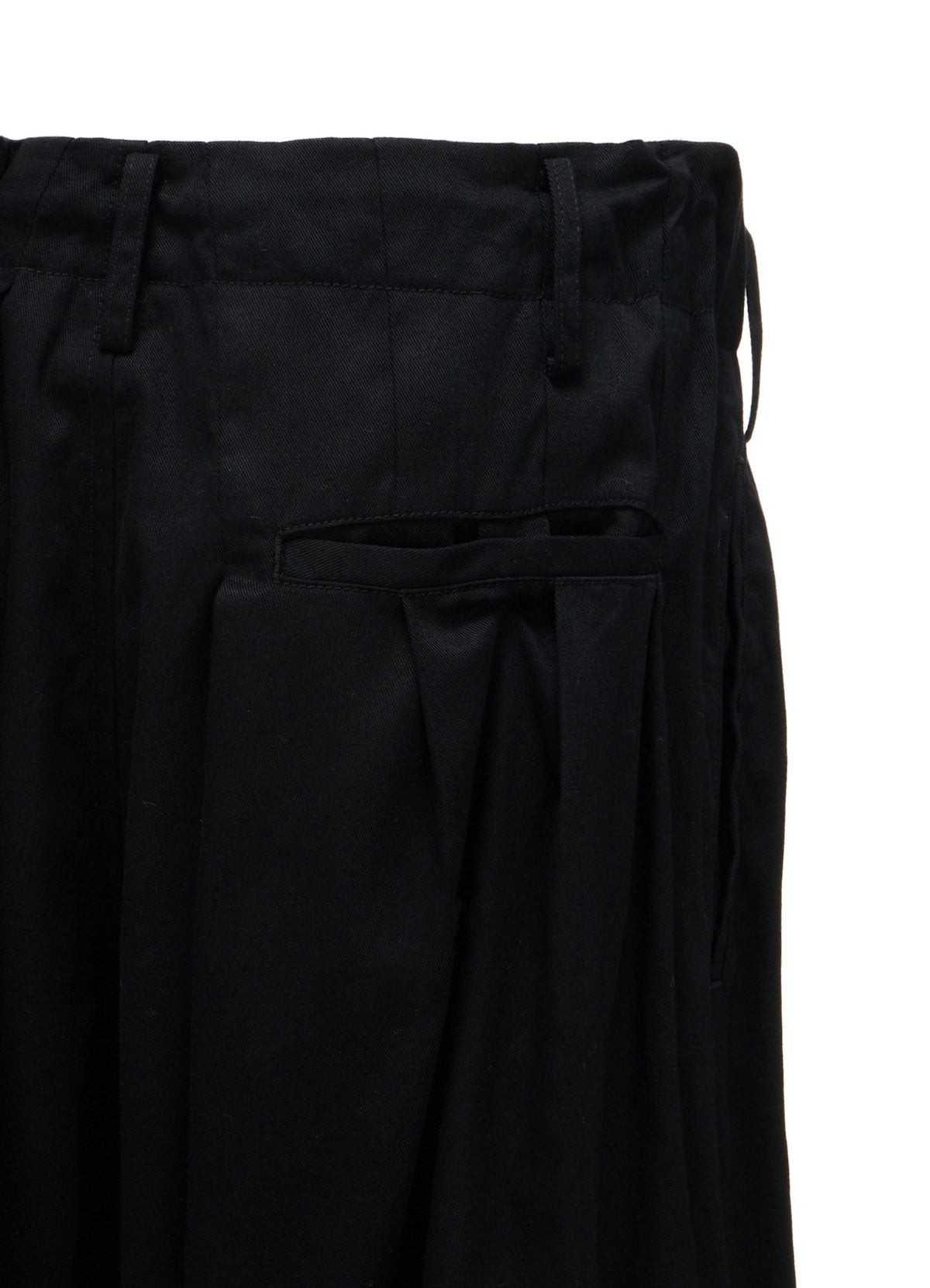 20/COTTON TWILL CROW PATCH BALLOON PANTS