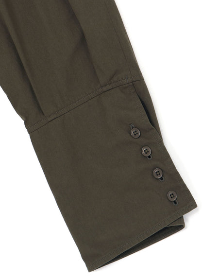 20/COTTON TWILL HEM-SWITCHING PANTS