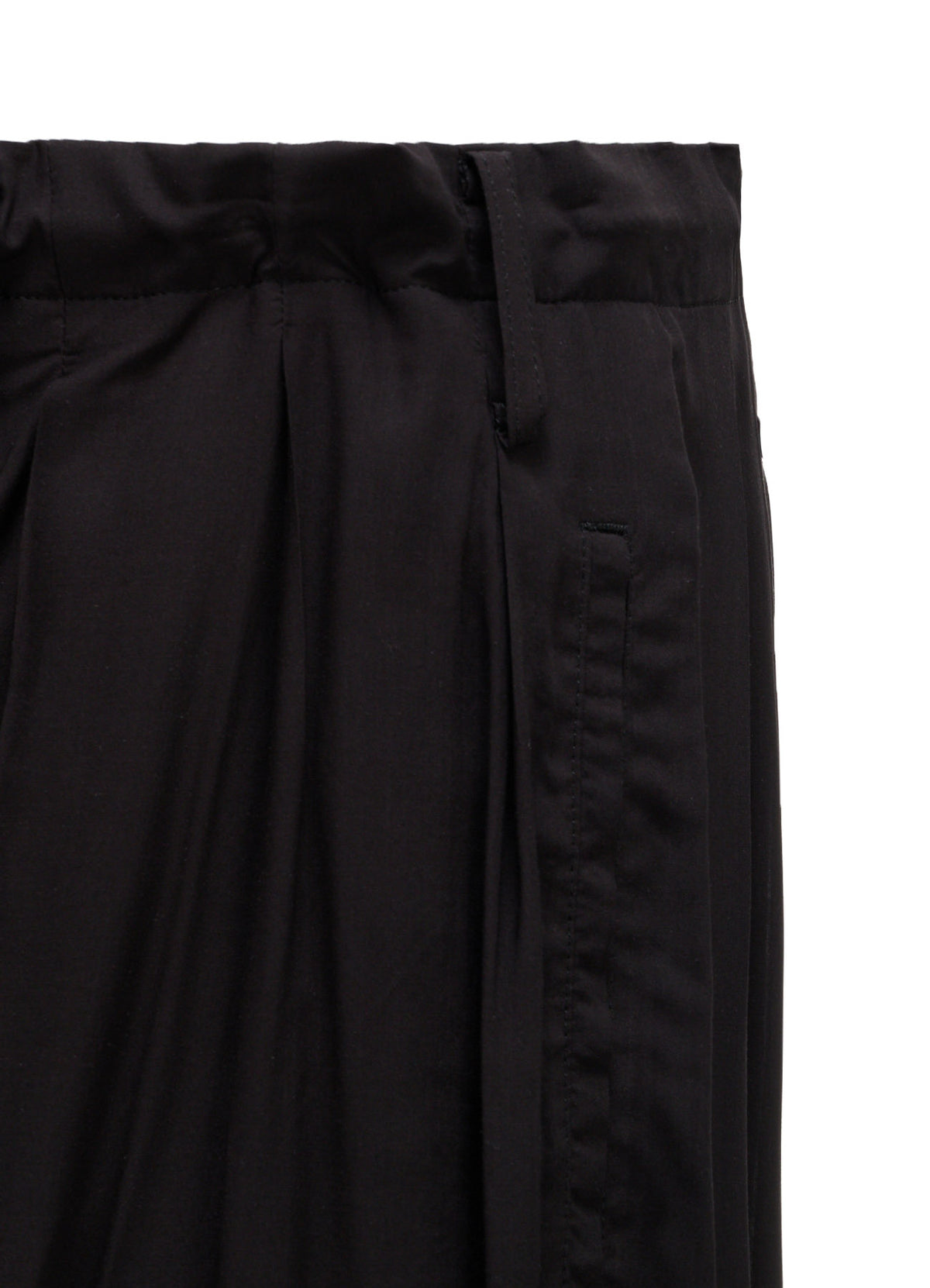 SKETCH PANSY PRINT RAYON BALLOON PANTS