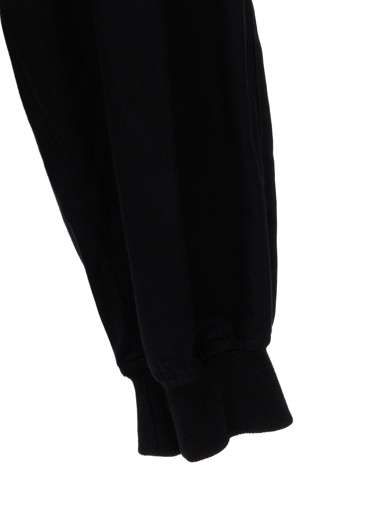 20/COTTON ELASTIC RIB-HEM PANTS