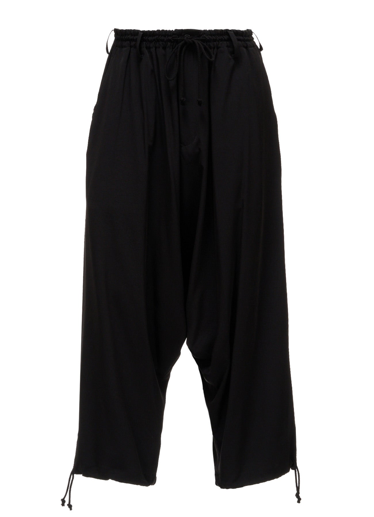 CREPE de CHINE WAIST DRAWSTRING SAROUEL PANTS – THE SHOP YOHJI