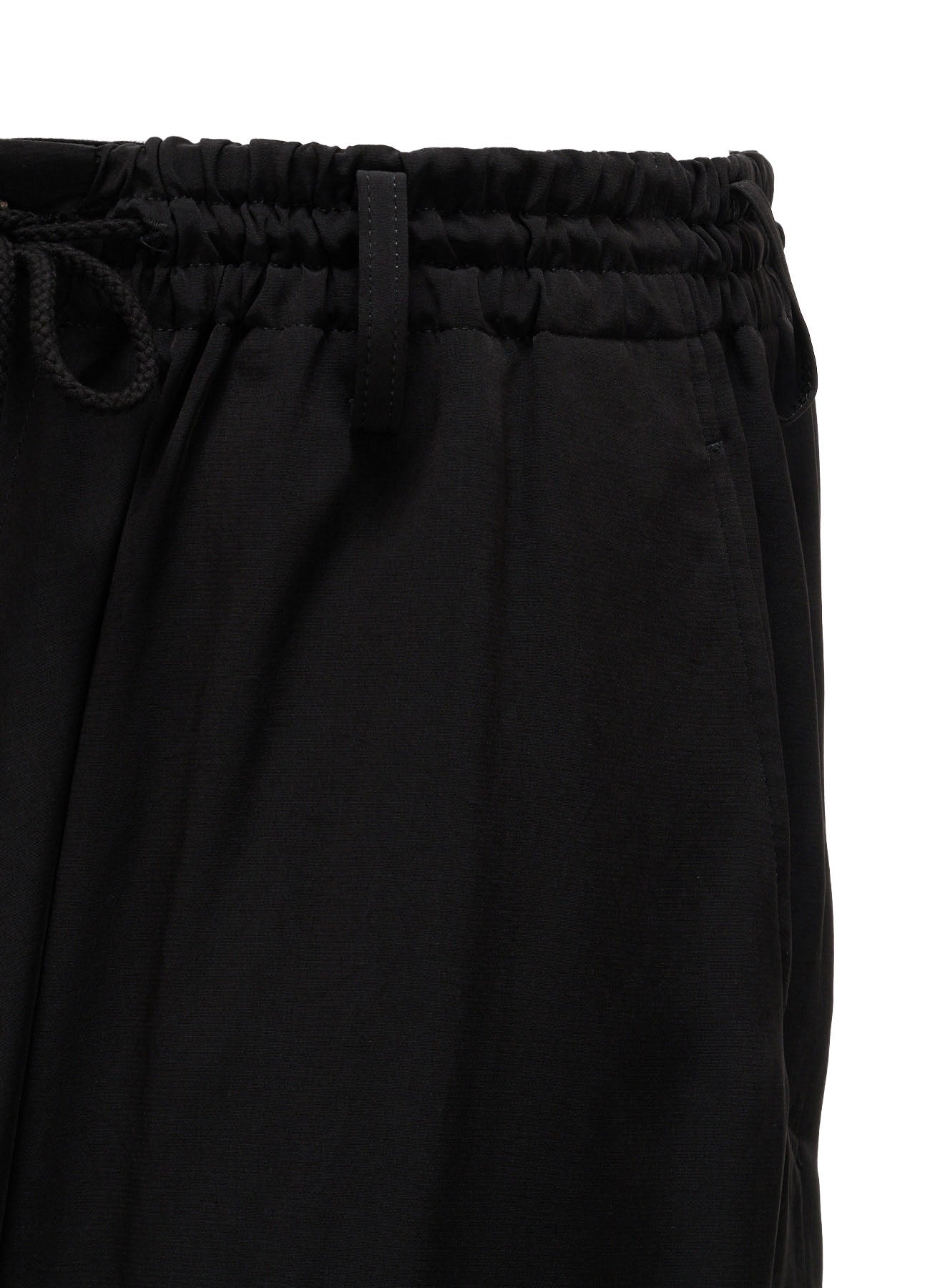 CREPE de CHINE WAIST DRAWSTRING SAROUEL PANTS
