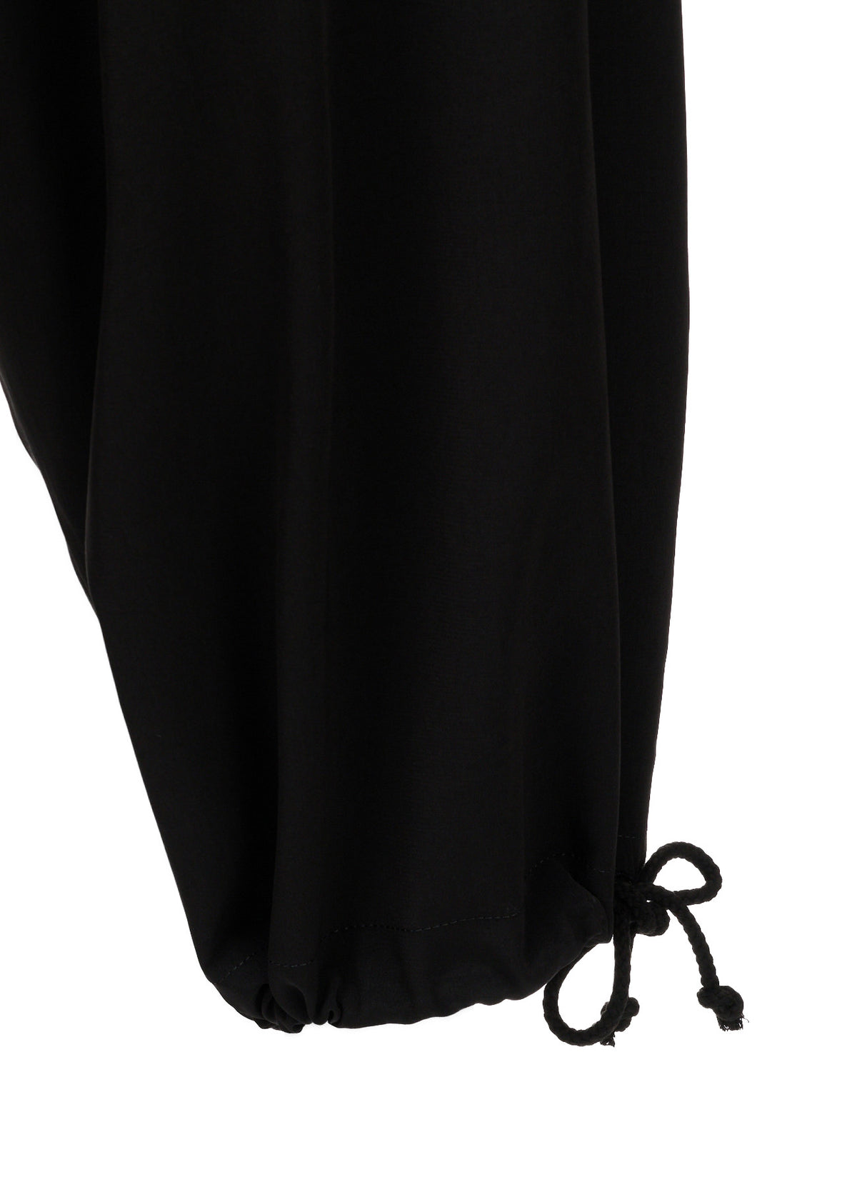 CREPE de CHINE WAIST DRAWSTRING SAROUEL PANTS
