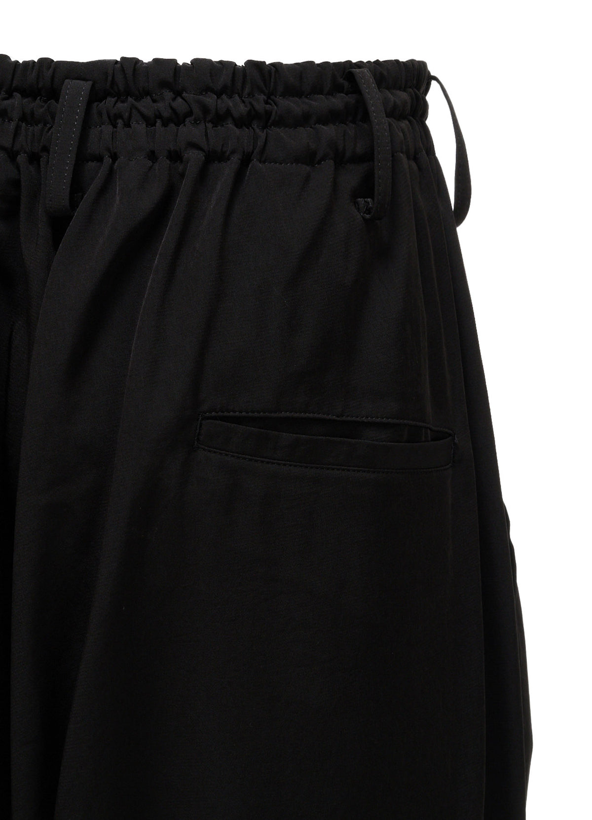 CREPE de CHINE WAIST DRAWSTRING SAROUEL PANTS