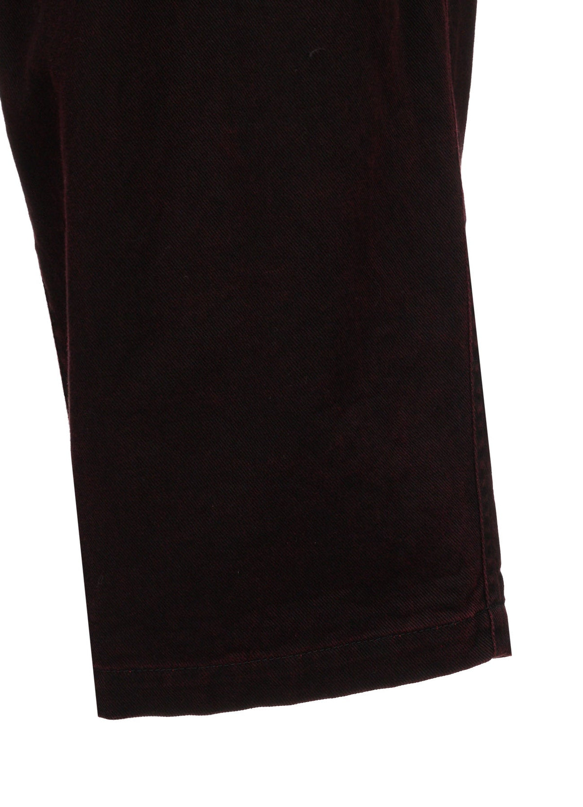 PIGMENT PRINT COTTON TWILL DOUBLE-FLAP POCKET PANTS