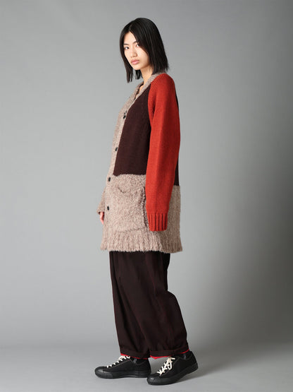 PIGMENT PRINT COTTON TWILL DOUBLE-FLAP POCKET PANTS
