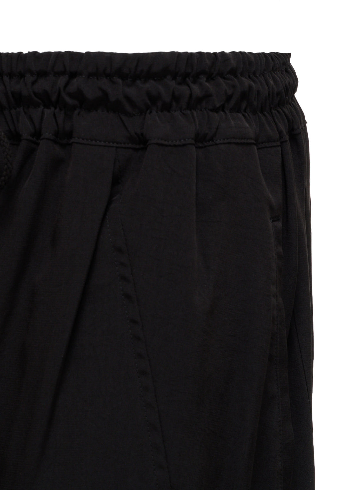 CREPE DE CHINE BIG POCKET SAROUEL PANTS