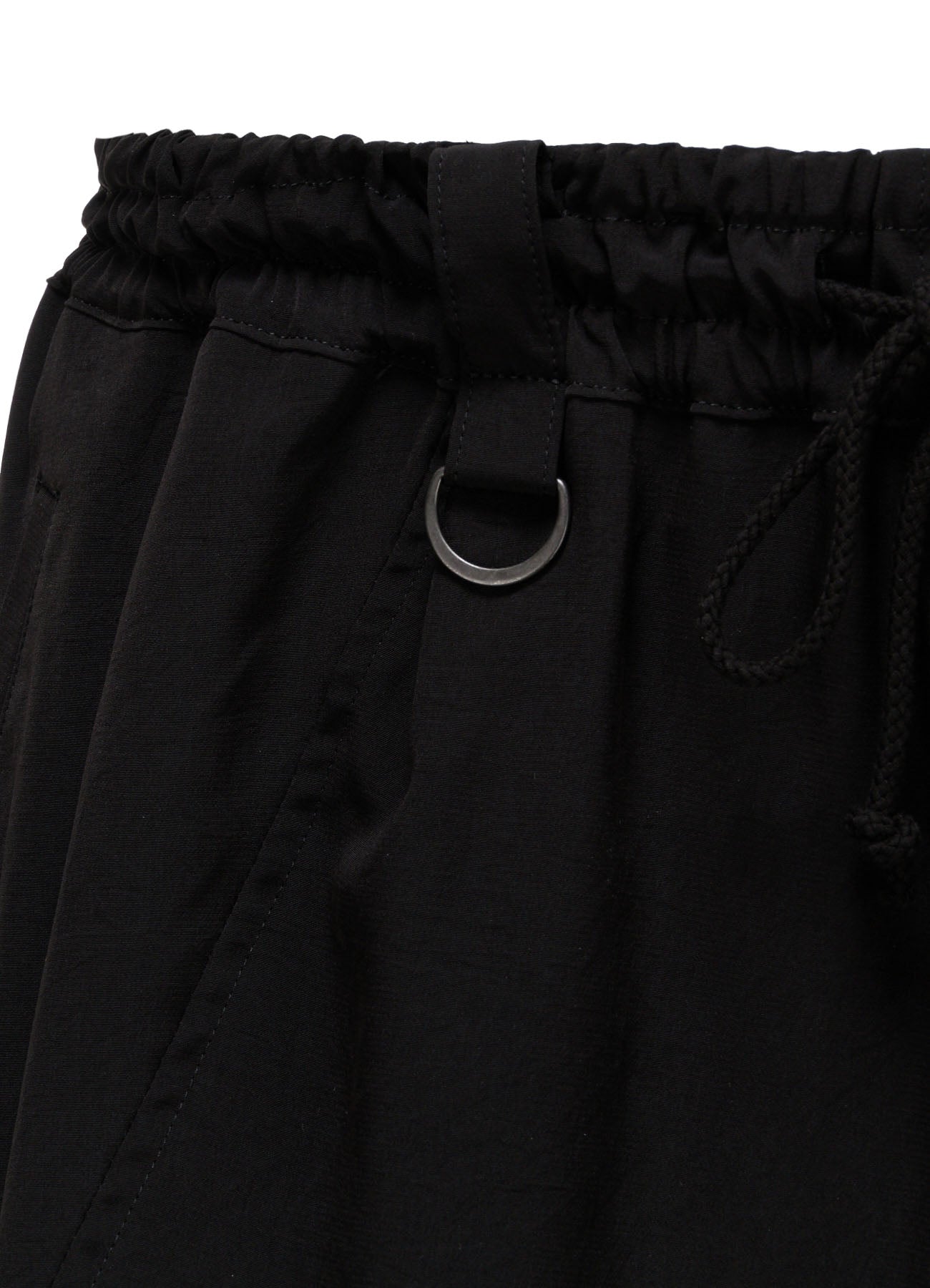 CREPE DE CHINE BIG POCKET SAROUEL PANTS