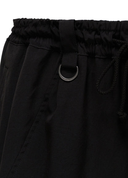 CREPE DE CHINE BIG POCKET SAROUEL PANTS